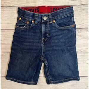 Levi’s 511 Boys Denim Shorts 6/7 Regular Adjustable Waist Blue